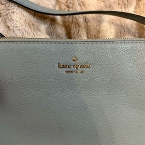 kate♠️spade New York Leather Crossbody Bag in Baby Blue
